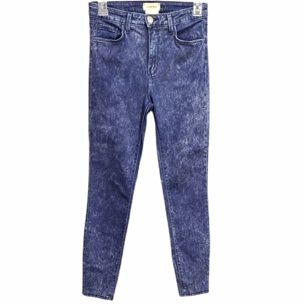 L'AGENCE‎ Skinny High Rise Ankle Jeans Size 27